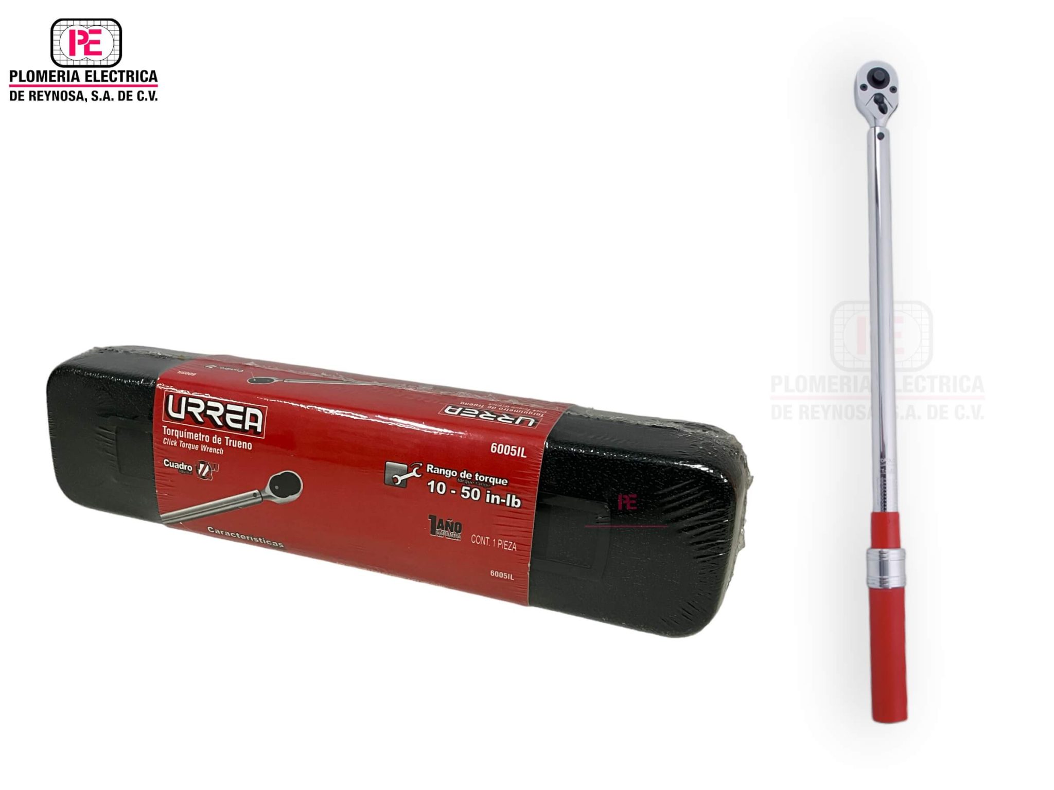 Torquímetro De Trueno Una Escala 14″ 10 50in Lb 