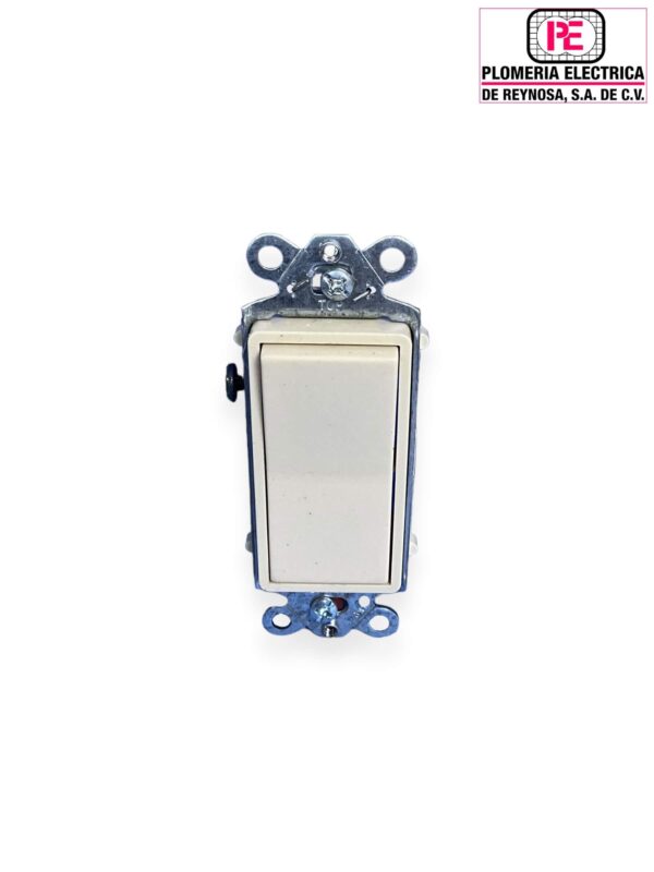 Apagador Industrial 15A 120/277V Marfil HUBBELL - Imagen 3
