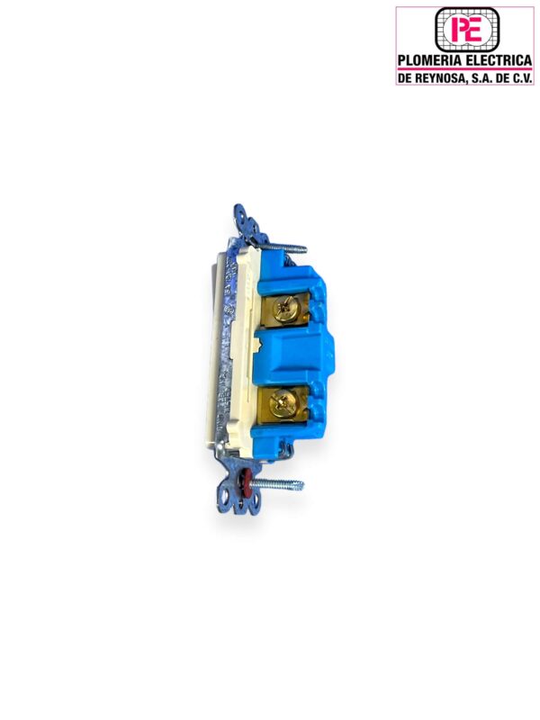 Apagador Industrial 15A 120/277V Marfil HUBBELL - Imagen 6