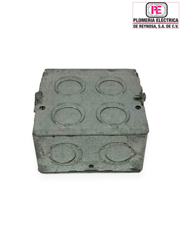 Caja 2x4 Profunda con Salida de 1/2-3/4" - Imagen 3