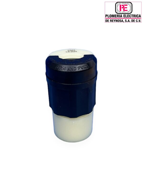 Contacto de Seg. 20A 2P 3H 250V 2323 HUBBELL - Imagen 5