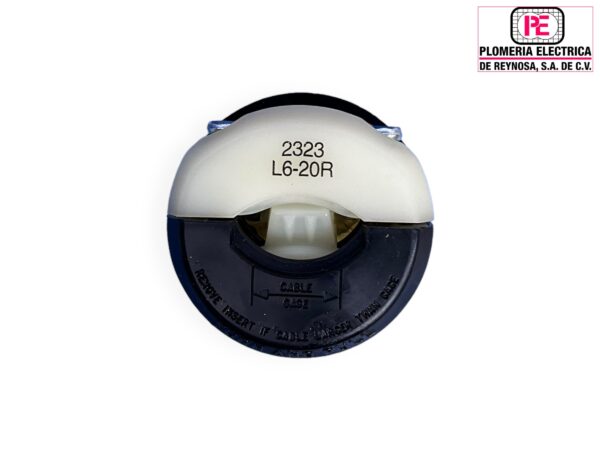 Contacto de Seg. 20A 2P 3H 250V 2323 HUBBELL - Imagen 8