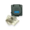 Contacto Fijo Seg 30A 3P 4H 250V A P/AGUA HUBBELL - Imagen 2