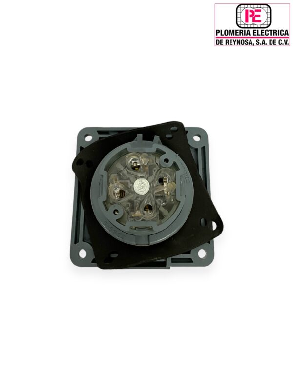Contacto Fijo Seg 30A 3P 4H 250V A P/AGUA HUBBELL - Imagen 7