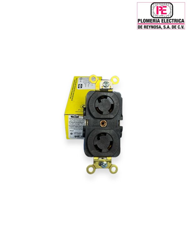 Contacto Duplex Cand. 15A 2P 3H 125V HUBBELL