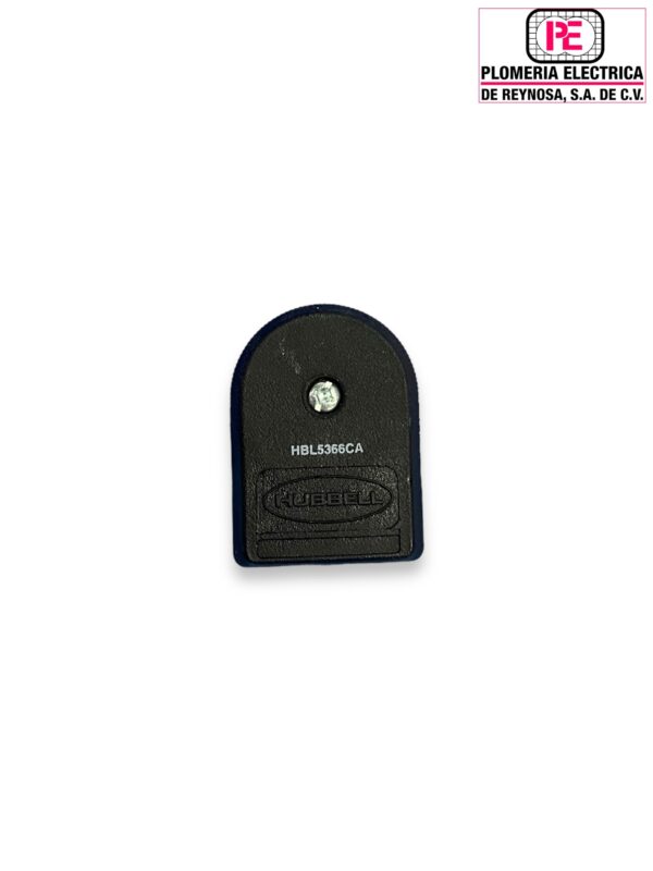 Clavija 20A 2P 3H 125V NGO/BCO HUBBELL - Imagen 10