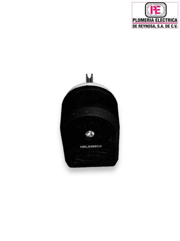 Clavija 20A 2P 3H 125V NGO/BCO HUBBELL - Imagen 4