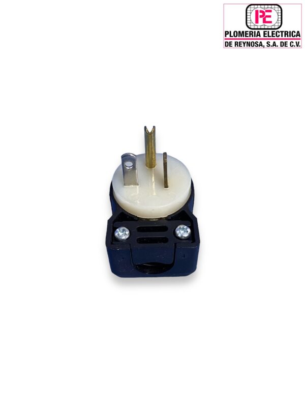 Clavija 20A 2P 3H 125V NGO/BCO HUBBELL - Imagen 9