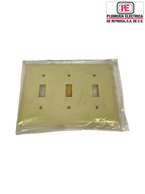 Placa P/3 Apagador L/V Marf/Nylon BRYANT - Imagen 4
