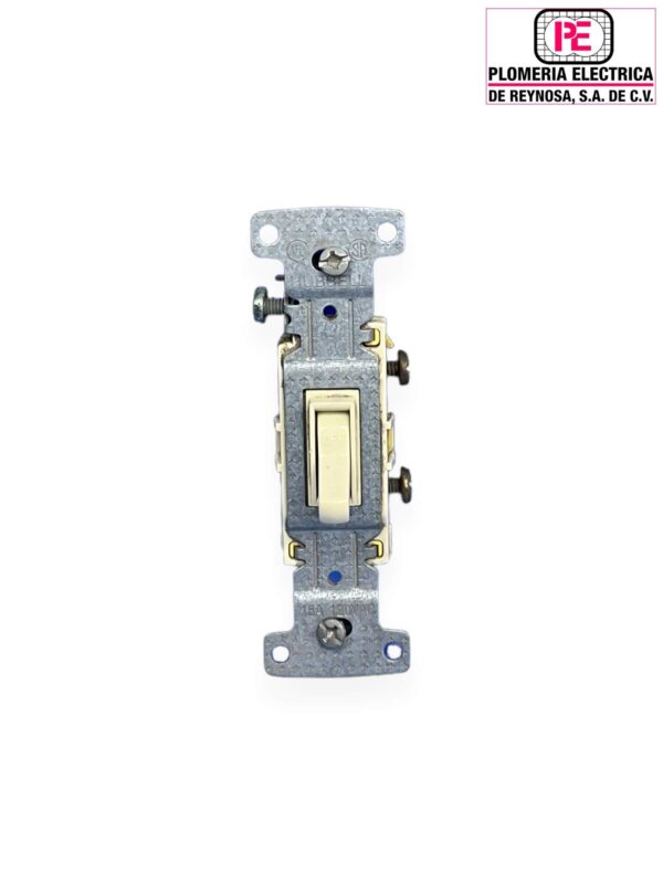 Interruptor 1P 15A 120V Marfil H/Select - Imagen 2