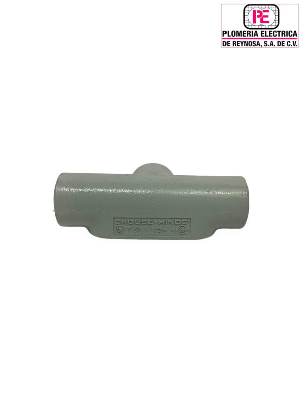 T Condulet de 1 1/2" c/Empaque Crouse Hinds