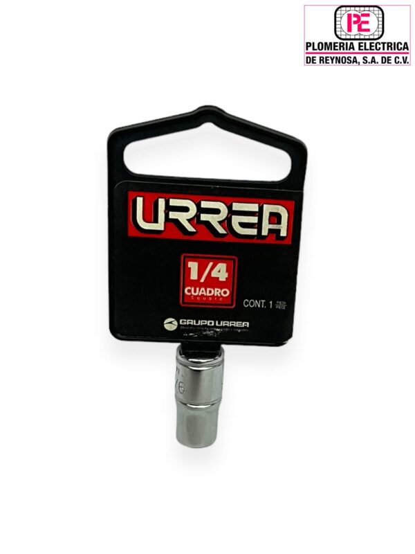 Dado 1/4" STD. Hexagonal 9/32" Urrea