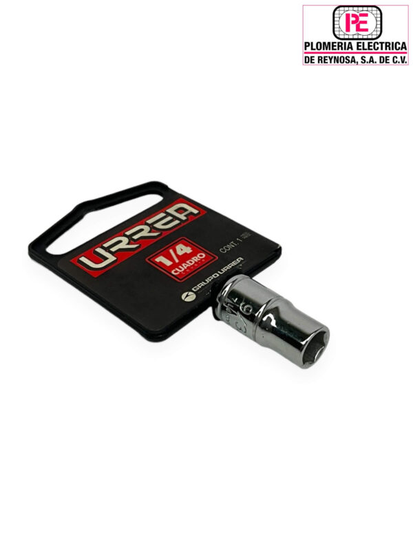 Dado 1/4" STD. Hexagonal 9/32" Urrea - Imagen 4