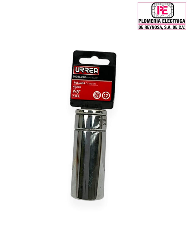 Dado Largo STD. 12Ptas. 7/8" Urrea