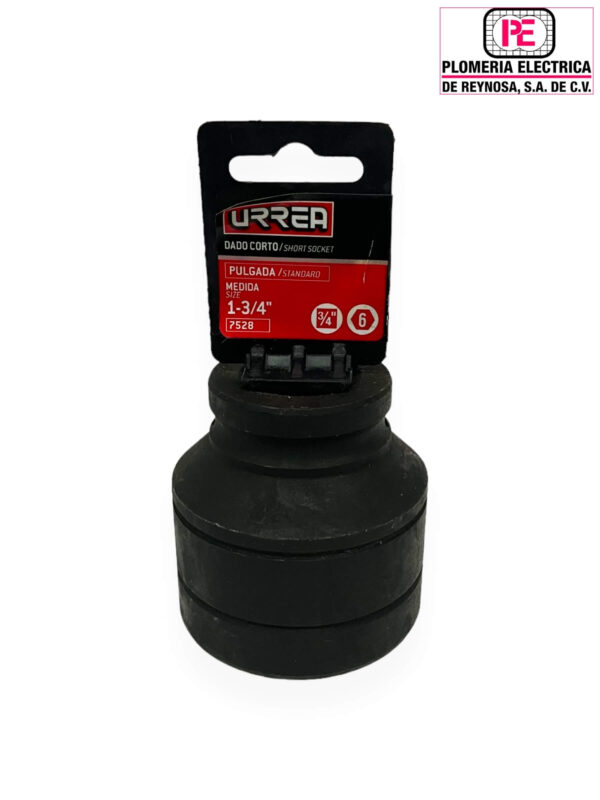 Dado Impacto 3/4" STD Hex 1,3/4" Urrea