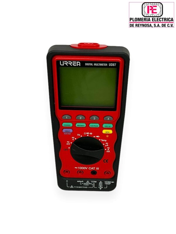 Multimetro Digital RMS UL/GEN Urrea - Imagen 4