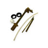 Valvula T/Bajo WC Bronce FIG50 Rugo - Imagen 2
