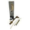 Valvula T/Bajo WC Bronce FIG50 Rugo - Imagen 3